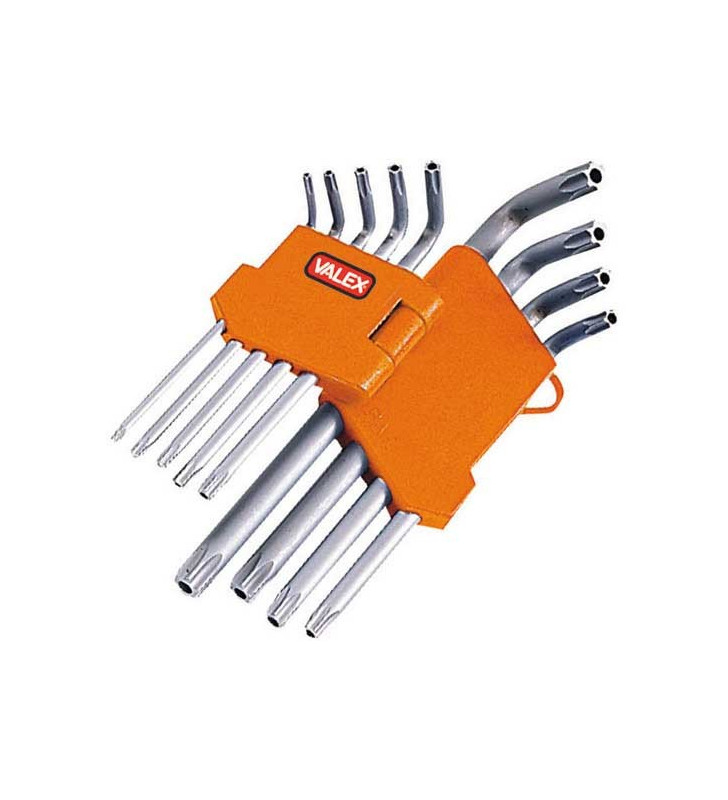 Jeu clé torx clouée 9 pcs VALEX