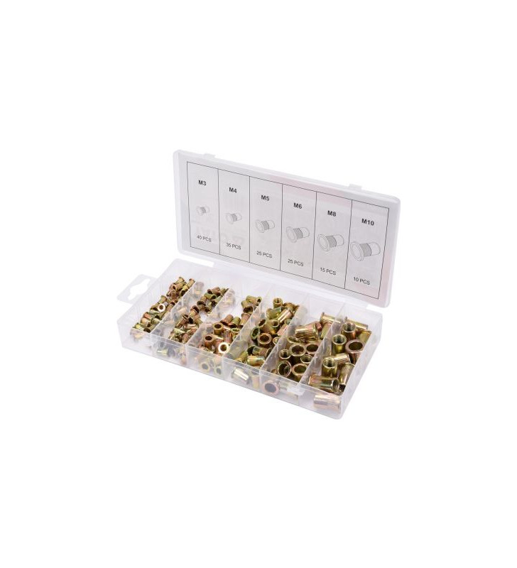 Coffret écrous rivets 150 pièces YATO