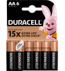 Piles DURACELL Power AA6