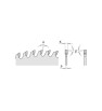 Lame circulaire carbure bois 400X3.5X30-Z120 CMT