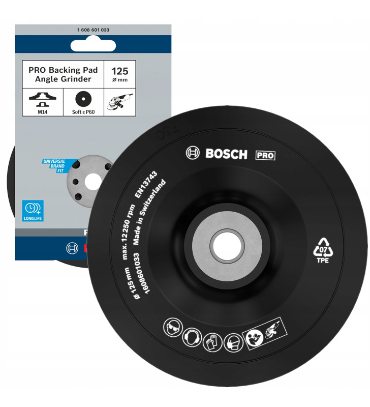 Plateau ponceuse 125mm BOSCH