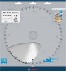 Lame scie circulaire multi matériel 305X30-Z80 BOSCH