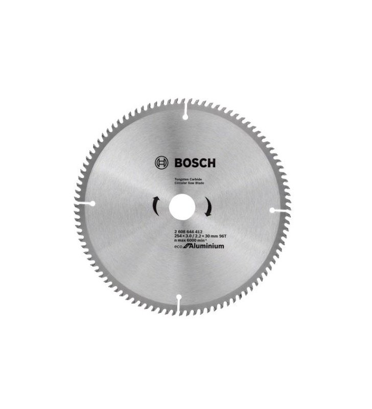 Lame scie circulaire aluminium 254X30 BOSCH