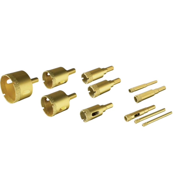 Coffret scie trépan diamant (11pcs) VALEX
