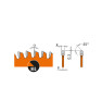 Lame circulaire carbure aluminium 235X2.8X30-Z48 CMT