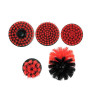 Jeu de 5 brosses de nettoyage YATO