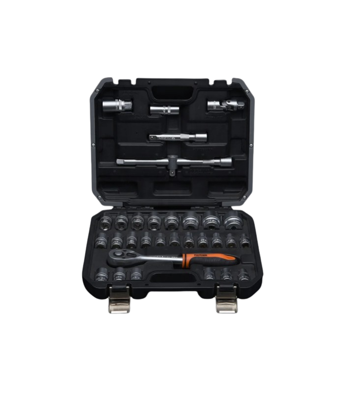 Coffret douille 1/2" 32 pcs HARDEN