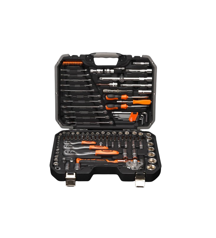 Coffret douille 1/2-3/8-1/4 133 pcs HARDEN