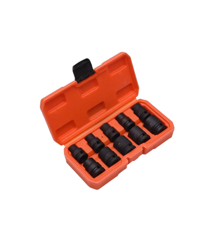 Coffret douille 1/2" impact 10 pcs HARDEN