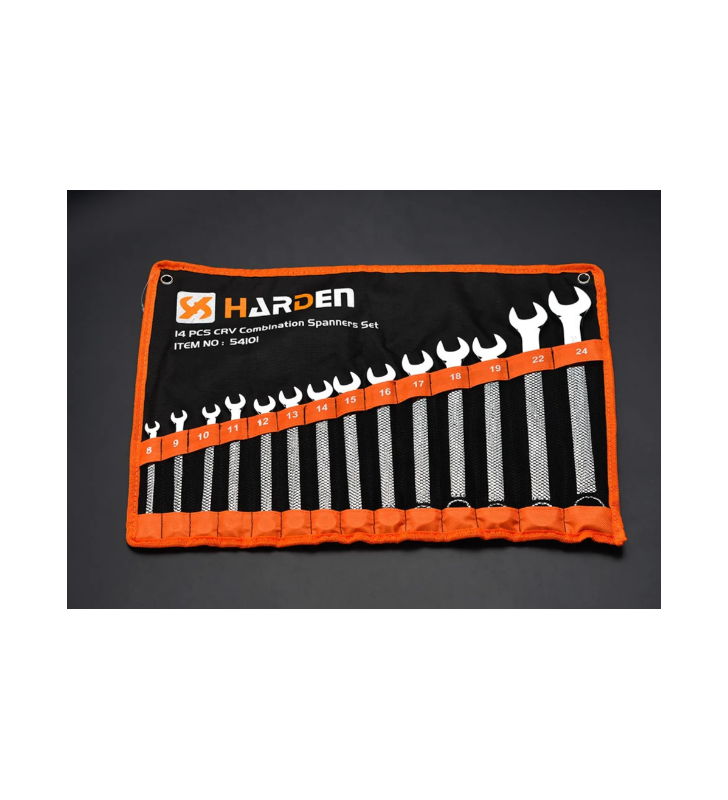 Jeu clé mixte 8-24mm 14 pcs HARDEN
