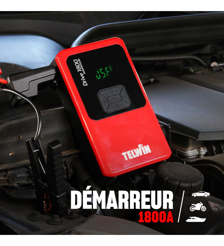 Démarreur portable ultra compact