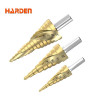 Jeu foret conique étagée 4-12/4-20/4- 32mm (3pcs) HARDEN