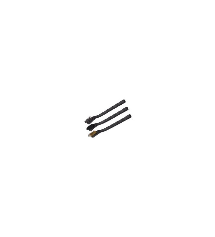 JEU DE BROSSE METAL 175MM 3 PCS HARDEN