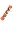 NIVEAU D'EAU MAGNETIQUE 23CM HARDEN