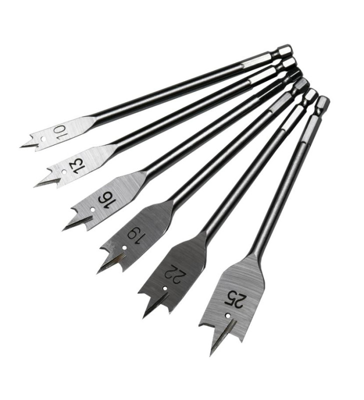 JEU MECHE A BOIS PLATE 6 PCS HARDEN