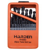 JEU MECHE ACIER 1-13MM 25PCS HARDEN