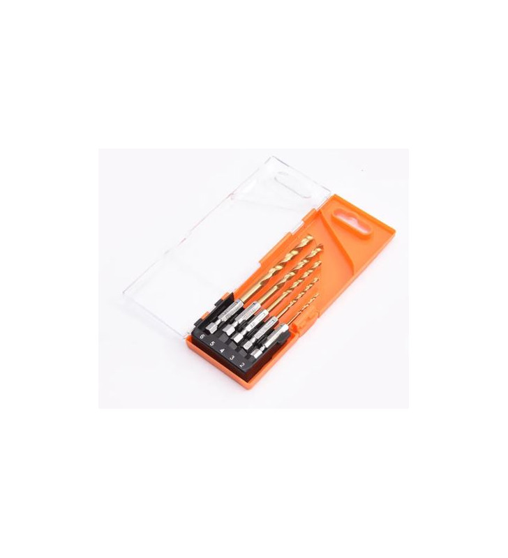 JEU MECHE ACIER HEX 2-6MM 5PCS HARDEN