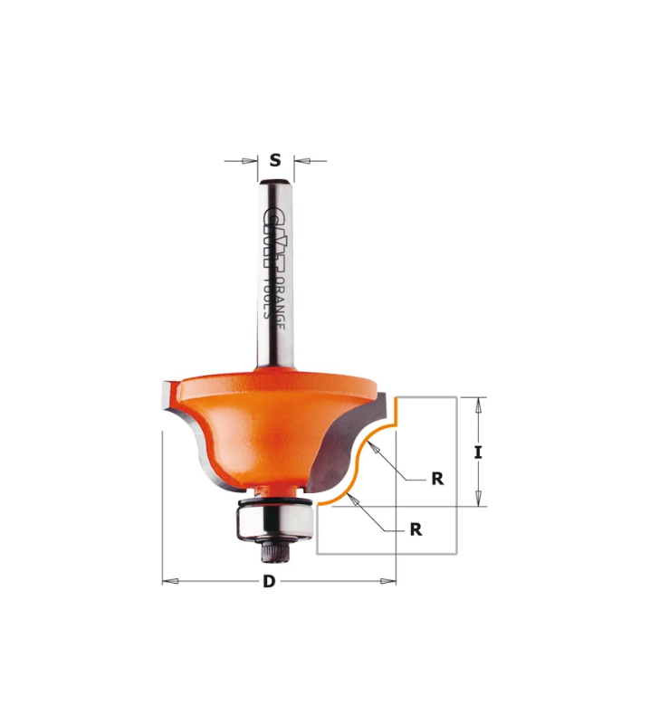 Fraise pour moulures décoratives Ø28,7mm CMT