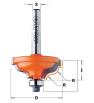 Fraise pour moulures décoratives avec feuillure Ø34,2mm S8 CMT