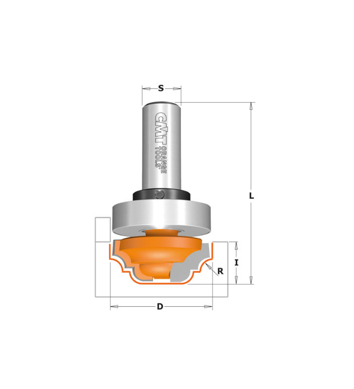 Fraise pour moulures décoratives Ø31,7mm CMT