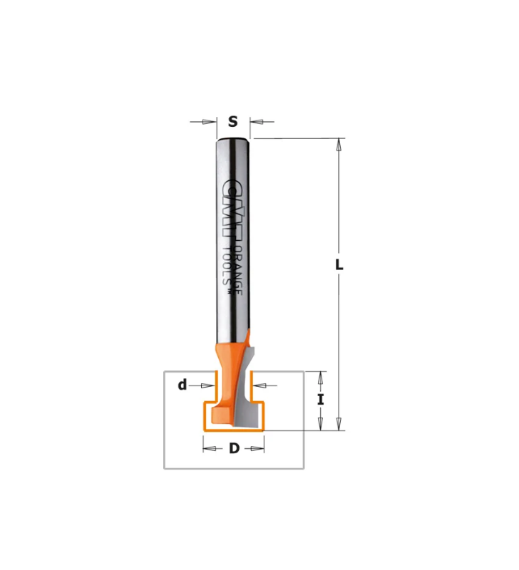 Fraise pour serrures Ø9,5mm CMT