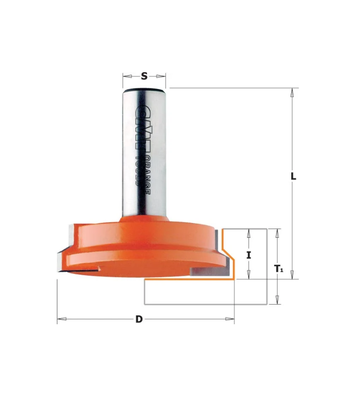 Fraise pour tiroirs Ø50,8mm CMT