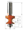 Fraise à arrondir demi rond avec roulement Ø22,2mm CMT