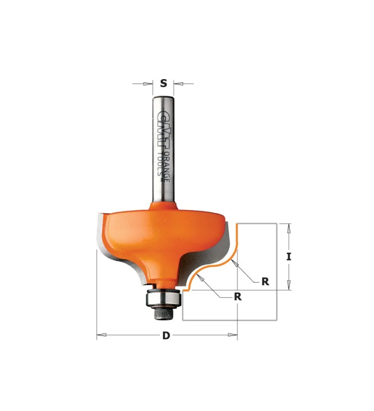 Fraise pour moulures décoratives Ø38,1mm CMT